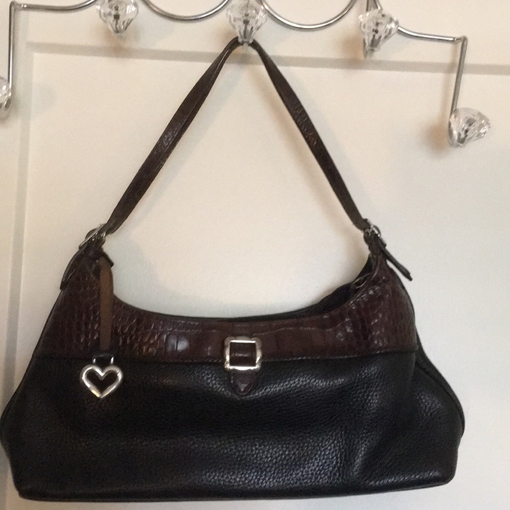 Brighton small black and brown purse